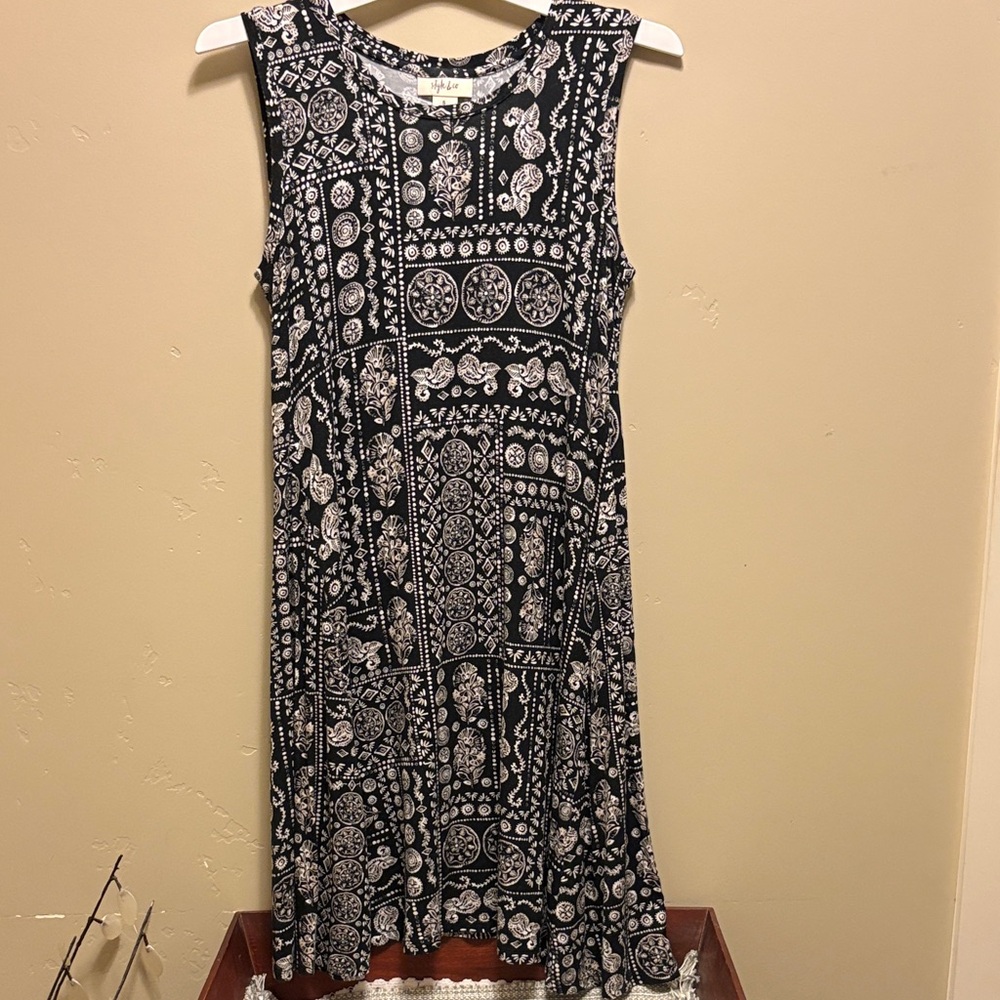 Style and Co sleeveless dress.